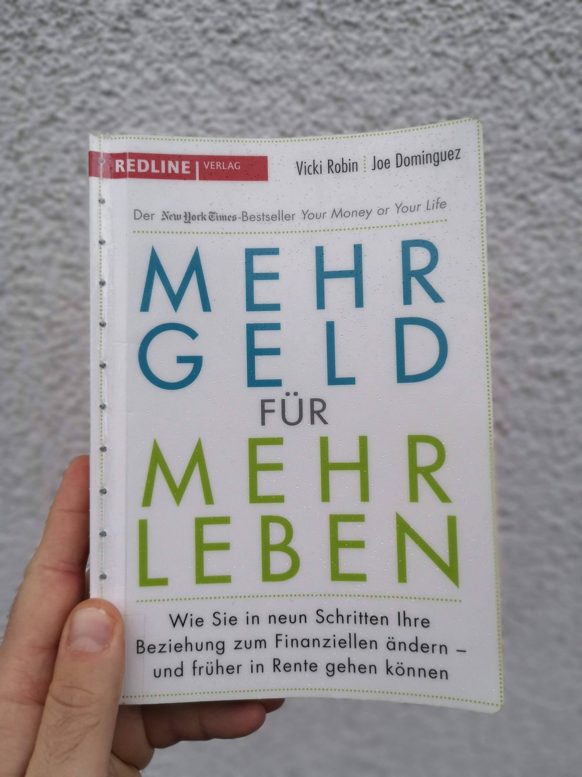 Vorderseite von Mehr Geld für mehr Leben