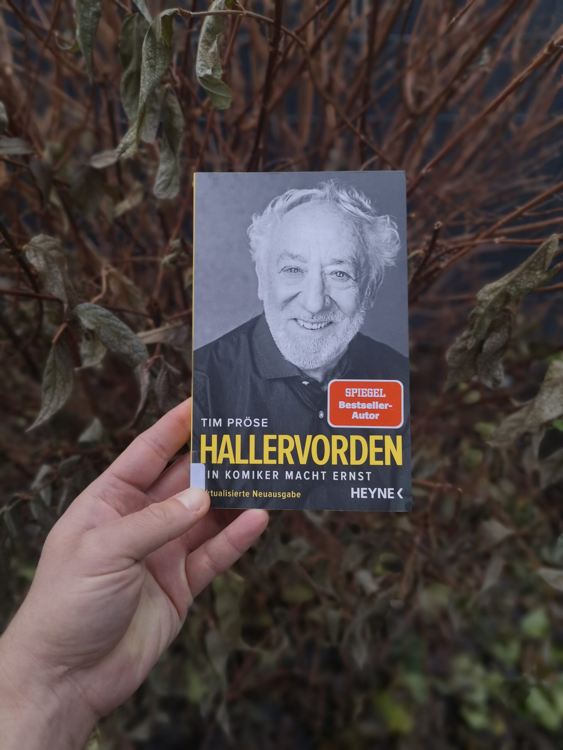 Das Buch Hallervorden - Ein Komiker macht Ernst